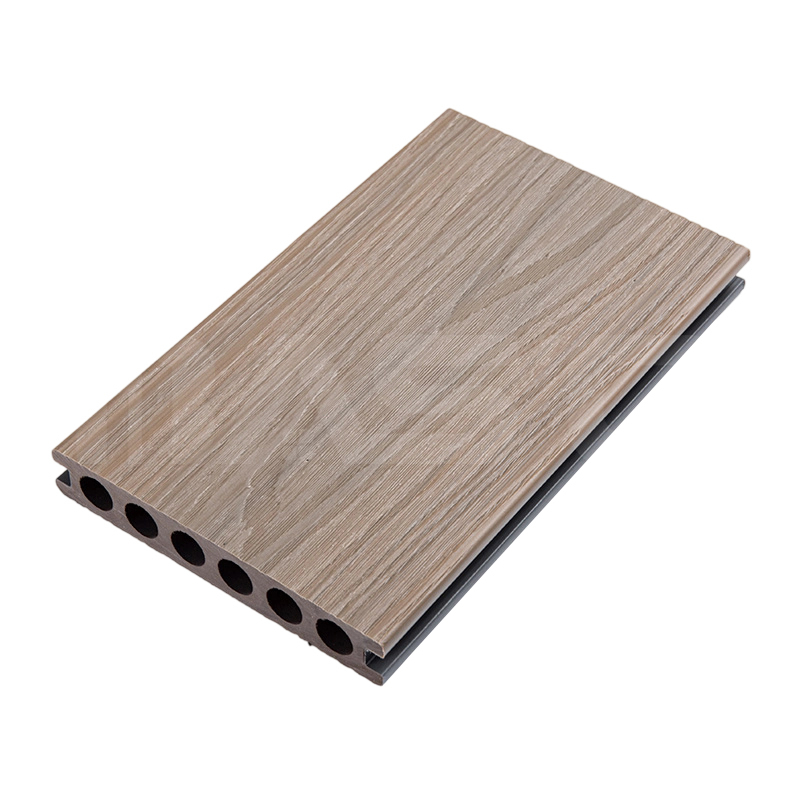 Papan Decking Komposit Penyemperitan Serat Kayu Asli 140mm x 23mm