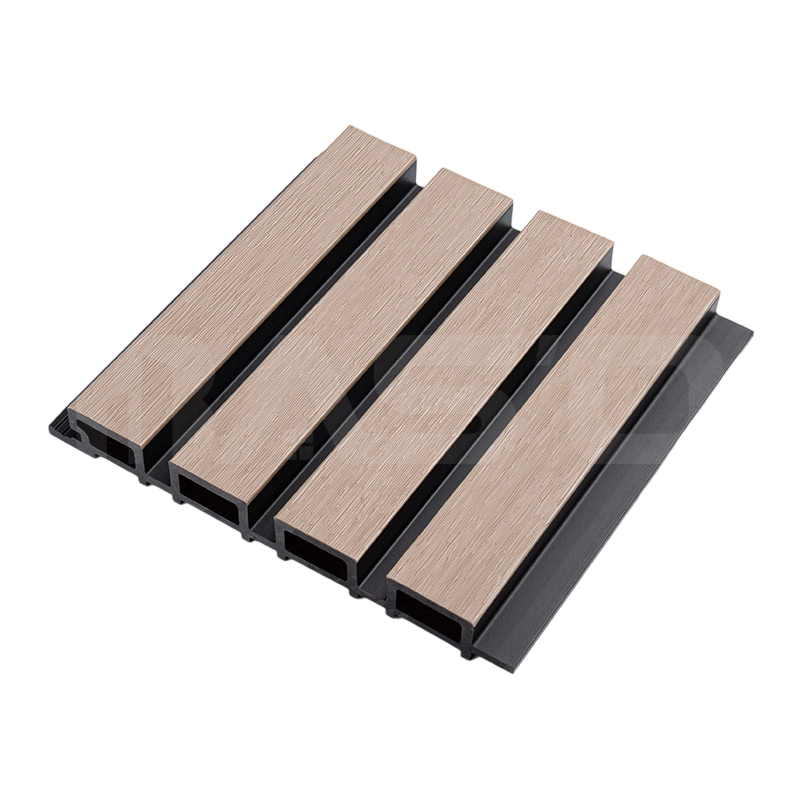 Panel Dinding Komposit Penyemperitan Bersama Warna Ganda 219mm x 26mm