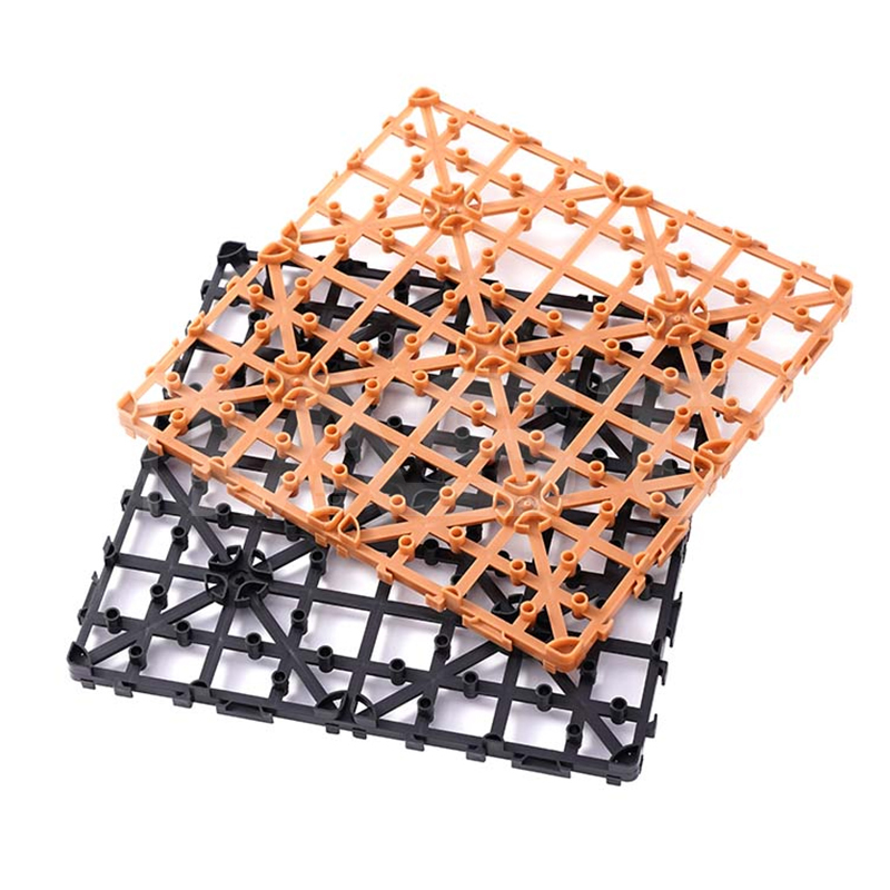 Tapak Plastik Bersambung Diy untuk Lantai 30cm x 30cm